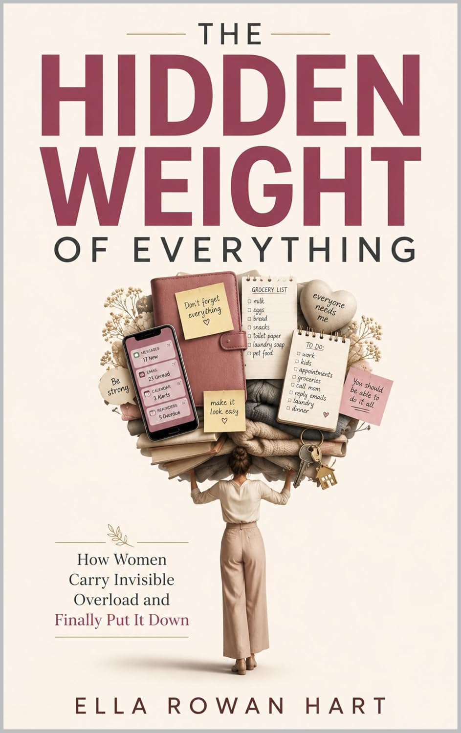 Cover of The Hidden Weight of Everything by Ella Rowan Hart