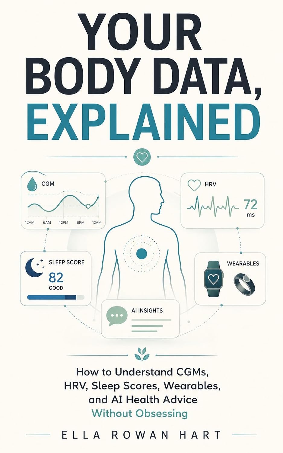Cover of Your Body Data Explained by Ella Rowan Hart